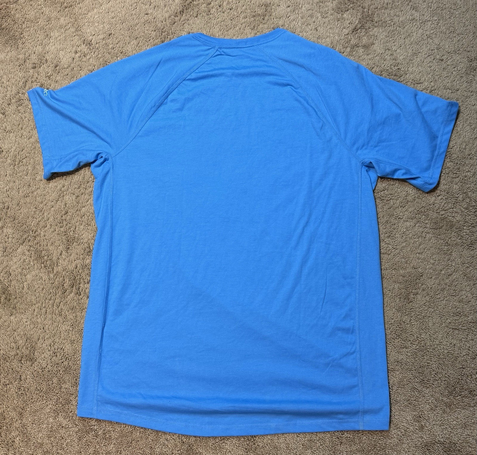 Carhartt Short Sleeve Pocket Relaxed Fit Men's Large Brand New Blue T Shirt - B gallery