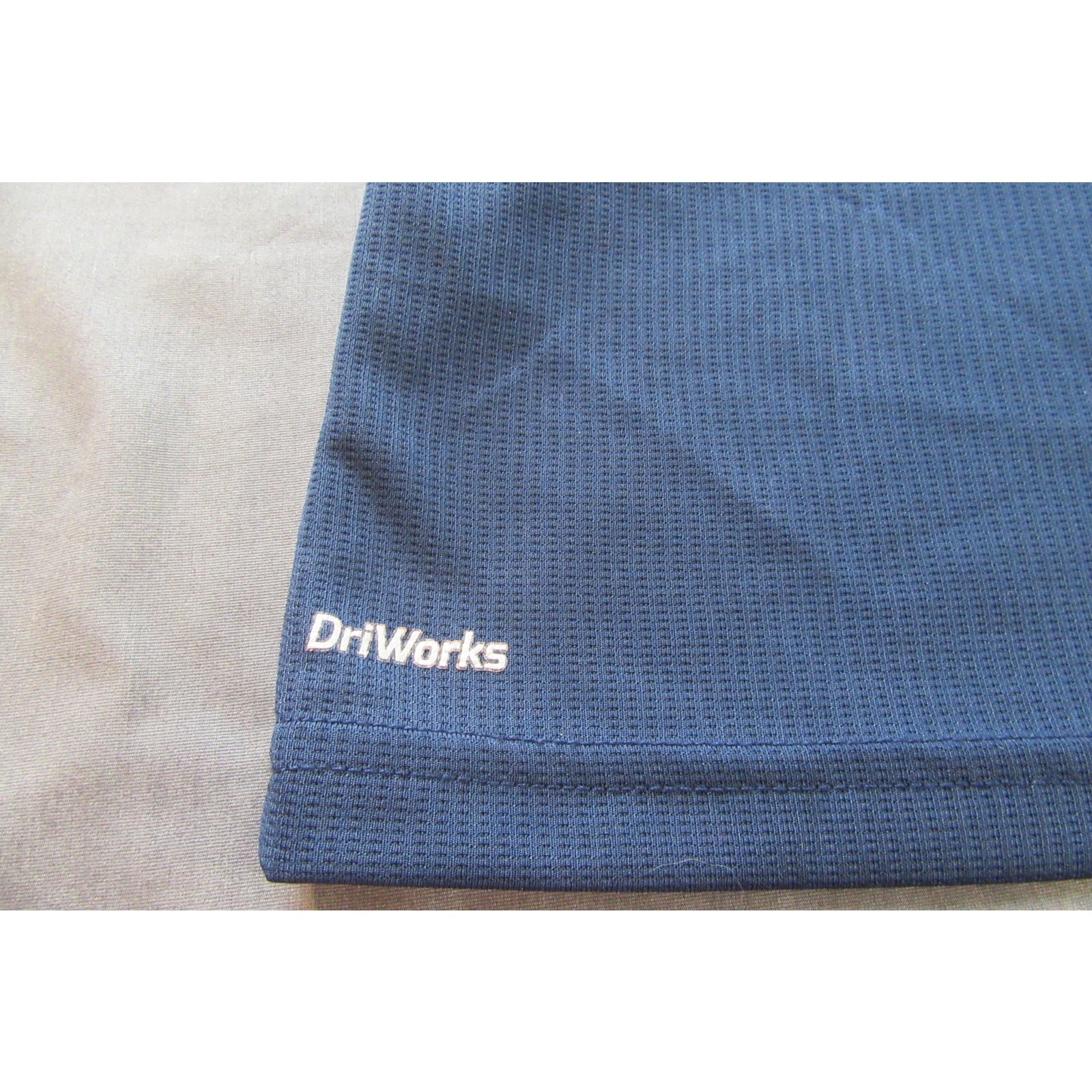Athletic Quick Dry Tee Shirt Men's Blue Large Short Sleeve gallery
