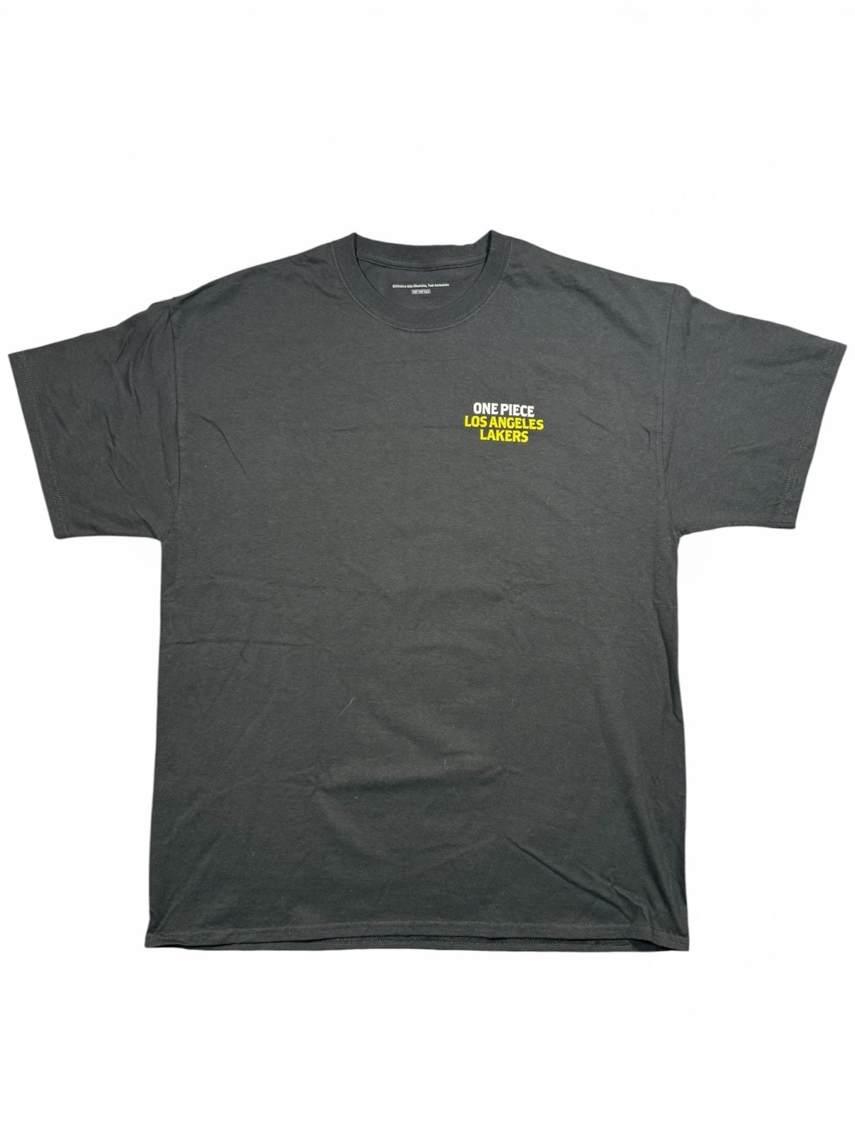 One Piece x Los Angeles Lakers Luffy Graphic T-Shirt Black gallery