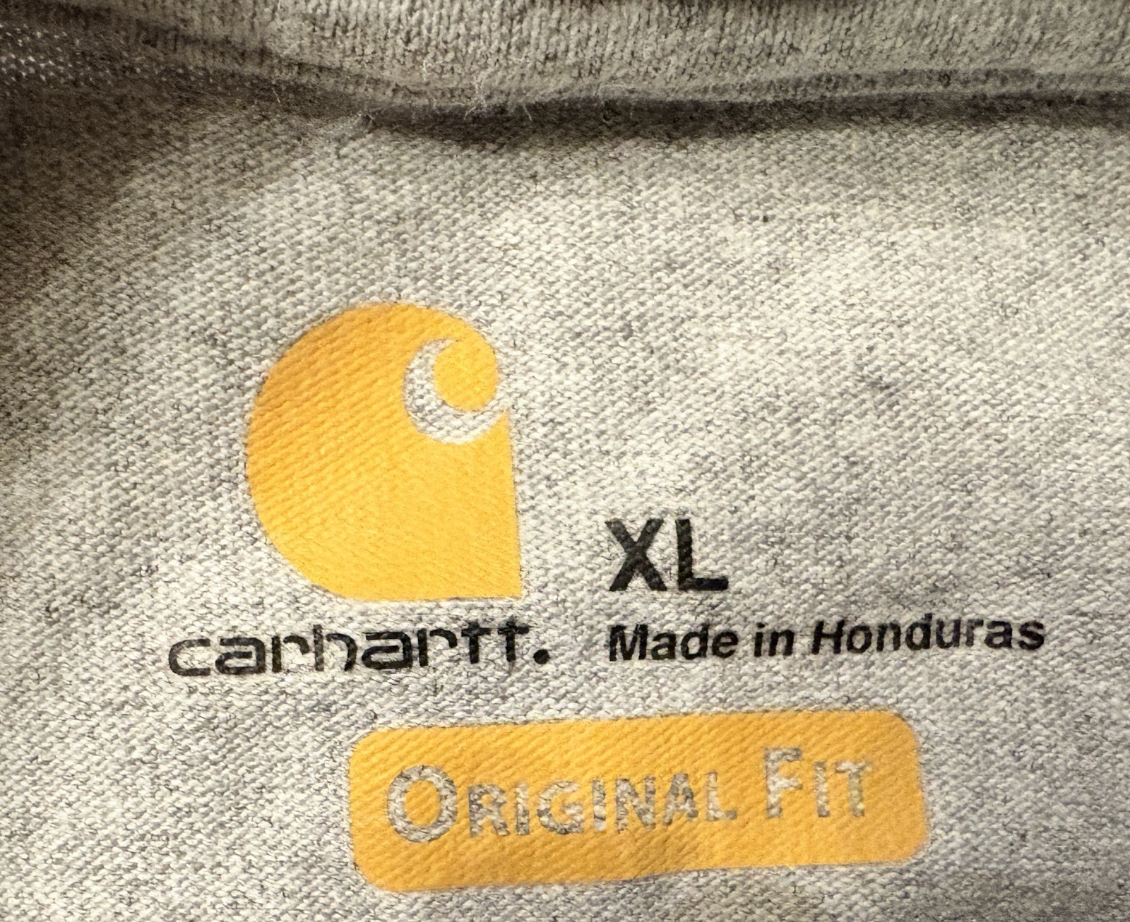 Carhartt Pocket T-Shirt Mens Large Original Fit Blue Short Sleeve Workwear gallery