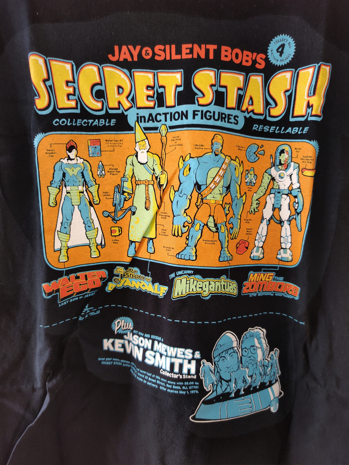 Punch Shirt T-Shirt - Inaction Figures - Black Black - S gallery