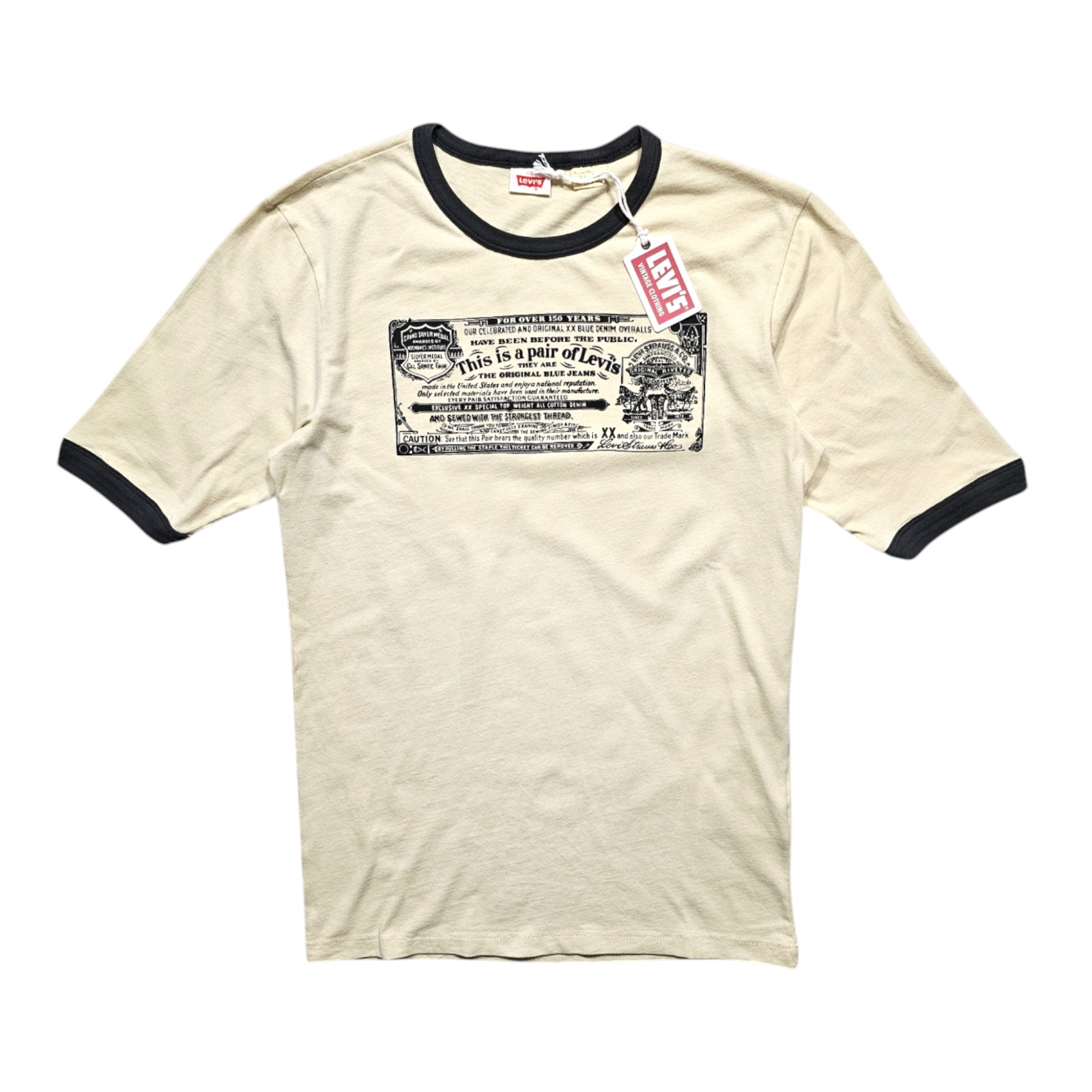 NWT LVC Levi's Vintage Clothing 1970s Ringer Tee S SS23 gallery