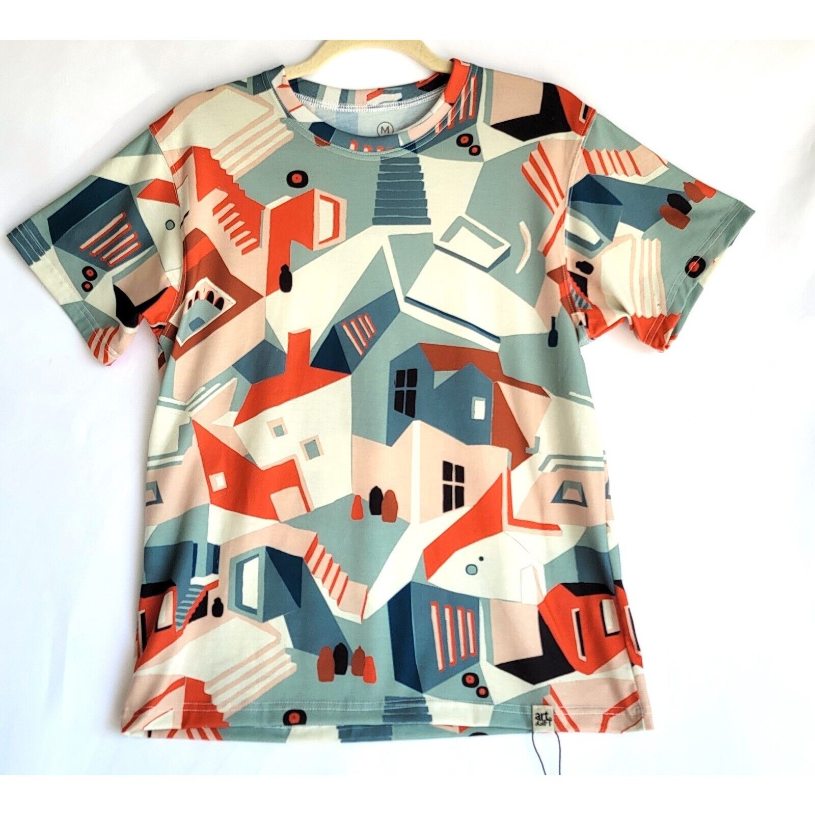Toranja “Art is a Gift” Geometric House Tee T-Shirt Portugal Men’s Medium