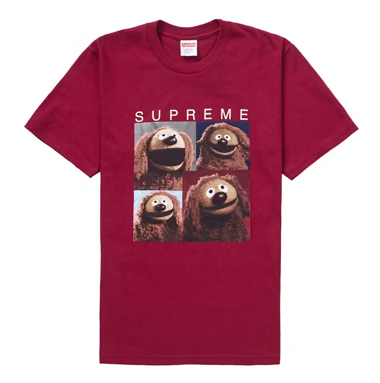 Supreme Rowlf Tee Cardinal (SS24T15) Size Large