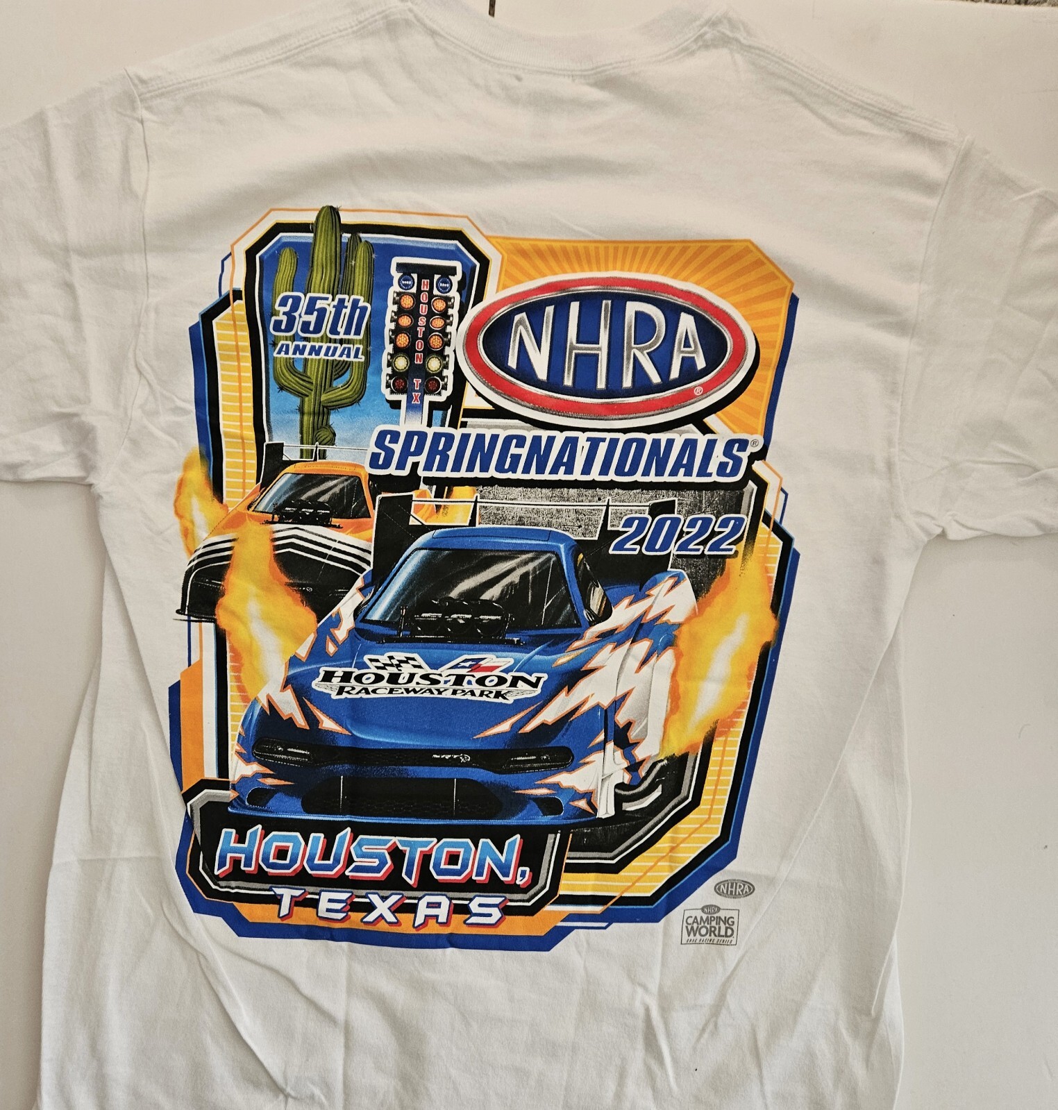 NHRA Drag Race 2022 Spring Nats (035) Houston T-shirt. PLUS FREE HAT WOW! gallery