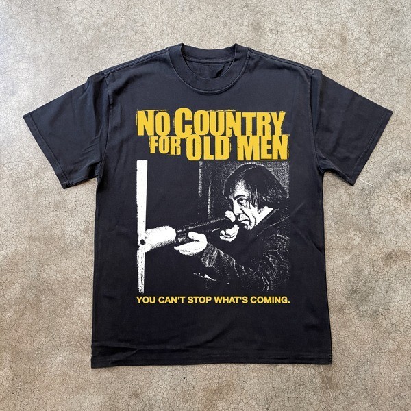RETRO NO COUNTRY FOR OLD MEN T-SHIRT S-5XL gallery