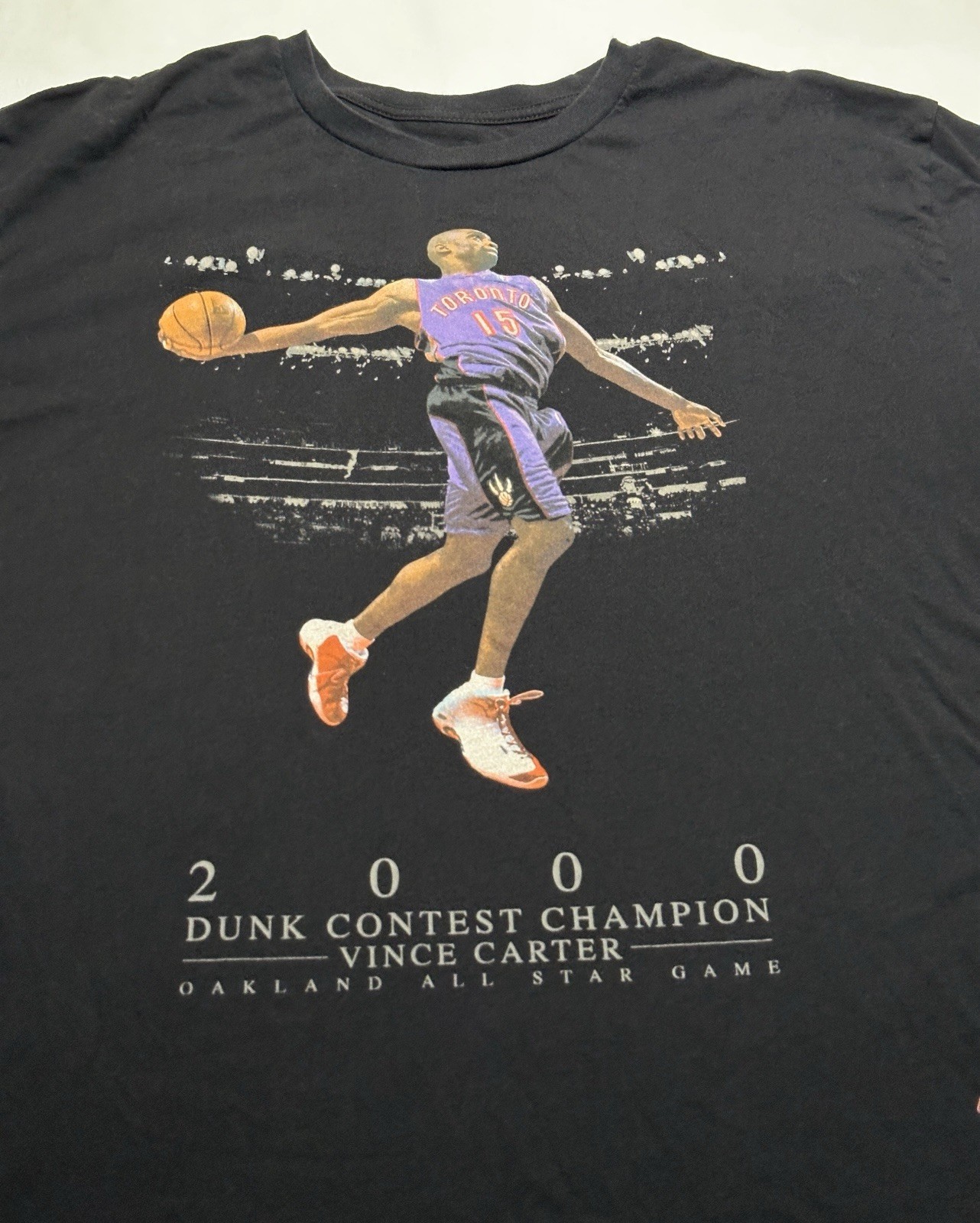 Vince Carter Mitchell & Ness NBA Slam Dunk Contest Champion 2000 Shirt Men’s XL gallery