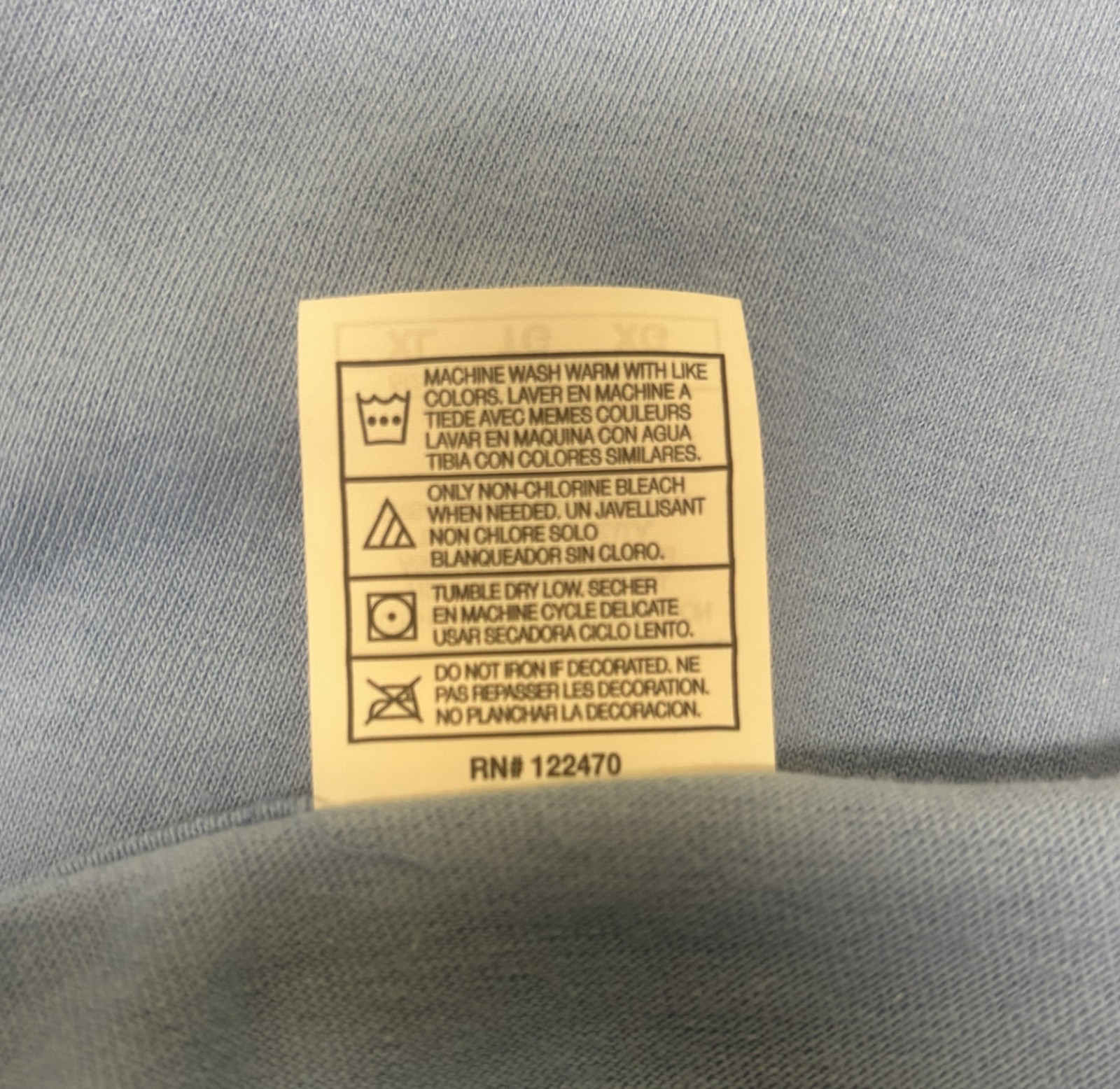Shaka Active Wear Light Blue Short Sleeve T-shirt Plain Blank Tee X-Large New gallery