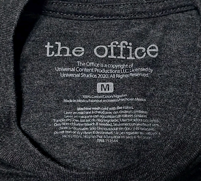 The Office Dunder Mifflin Inc Paper Company Men's Medium T-shirt Gray gallery