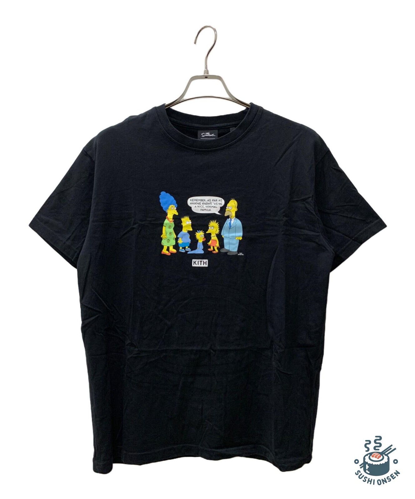 thesimpsons × KITH Short-sleeved cut and sew Size: M Black 21-071-060-0008-1-0