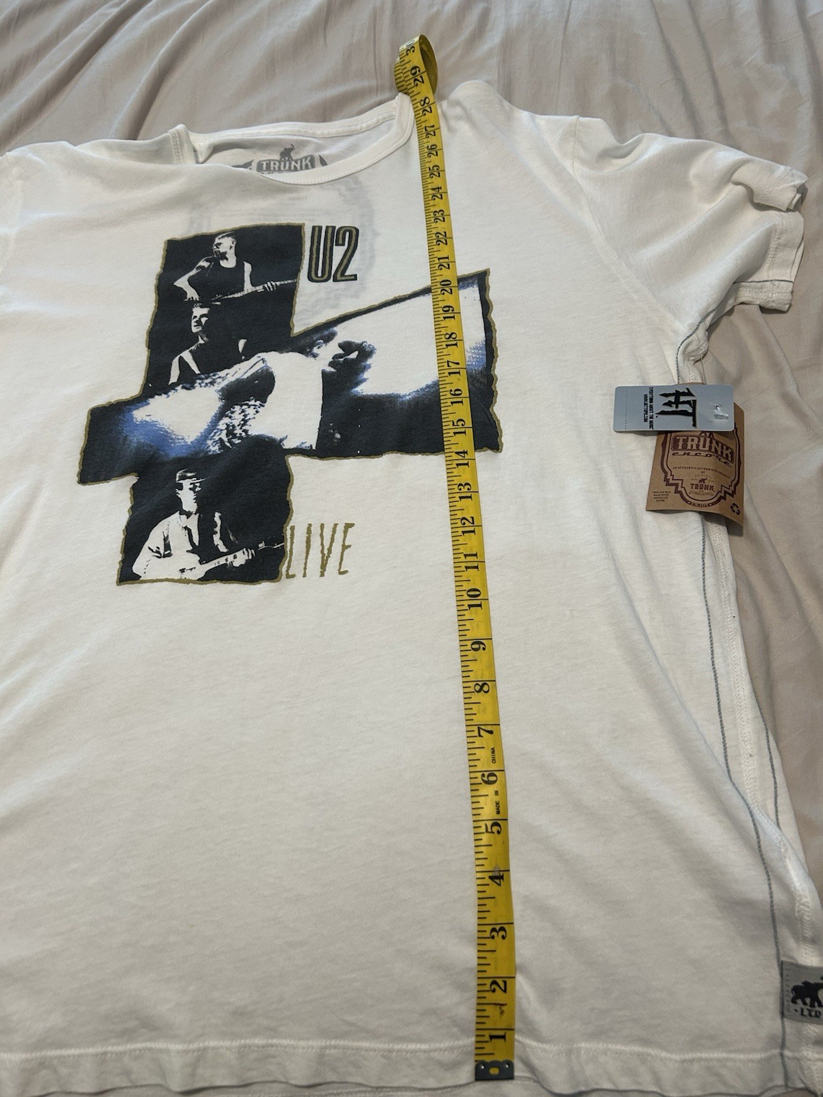U2 Live Shirt XL NWT
