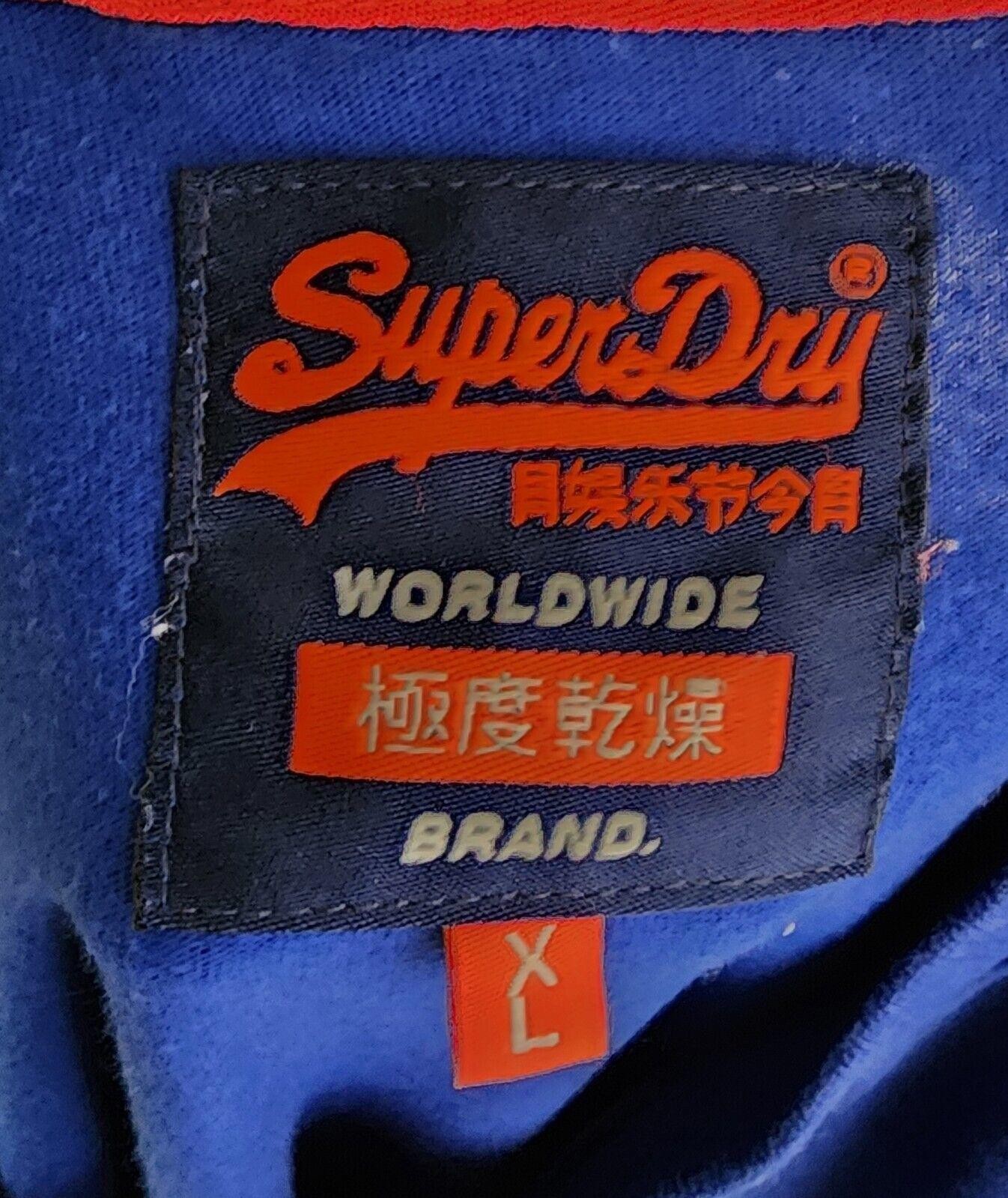 Superdry Shirt Mens Extra Large Short Sleeve Cotton Crew Neck Casual Jersey gallery