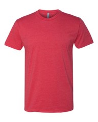 Next Level Men’s CVC Crew Short Sleeve T-Shirt, Solid Cotton/Poly Tee, 6210
