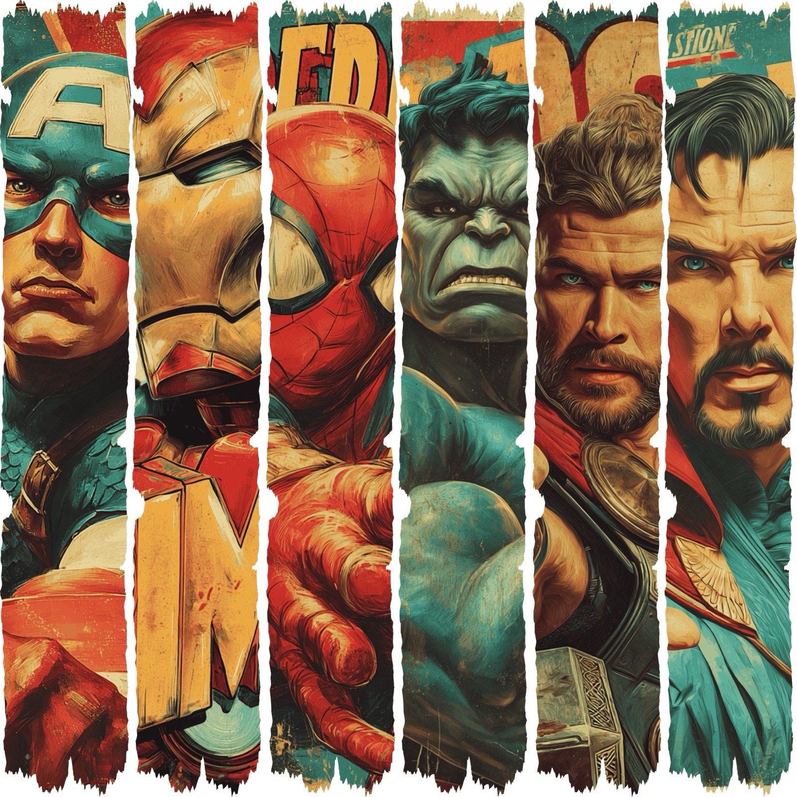 MARVEL GRAPHIC T SHIRT (DTF PRINT) gallery