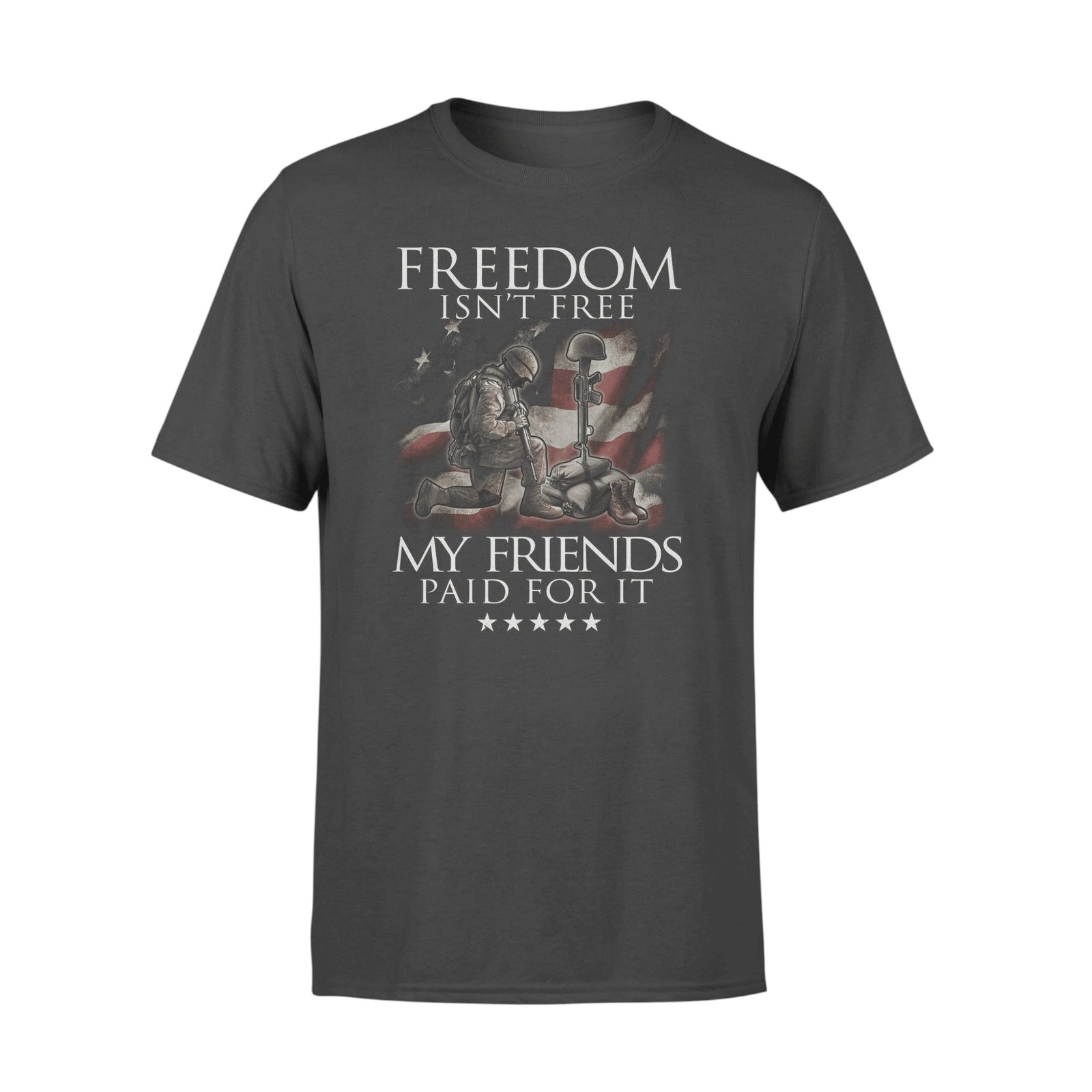 Veteran Freedom Isnt Free My Friends Paid For It Standard T shirt_9fv_63 gallery