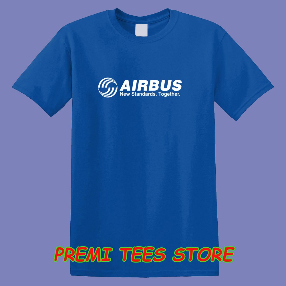 Airbus Aerospace Aviation Men's Blue Size S-3XL