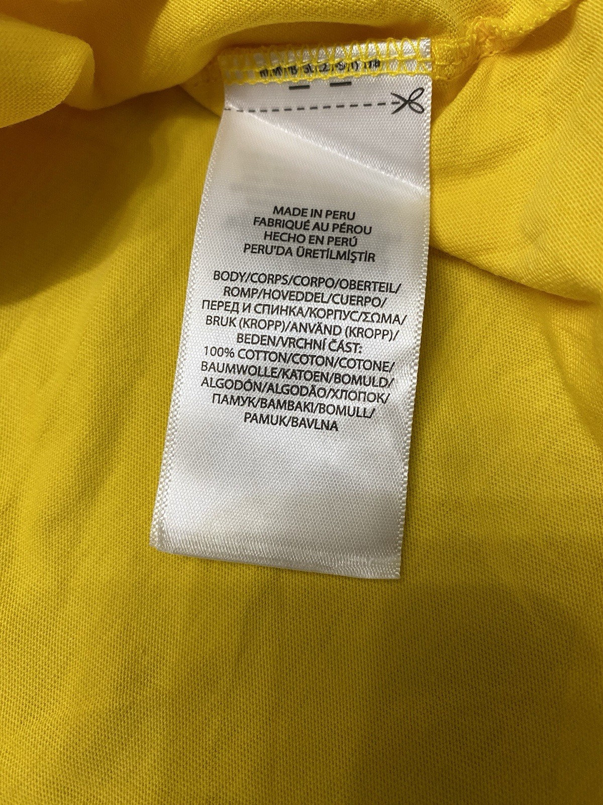 Polo Ralph Lauren Short Sleeve T-Shirt Cotton Yellow Big & Tall Men’s Size 3XLT gallery
