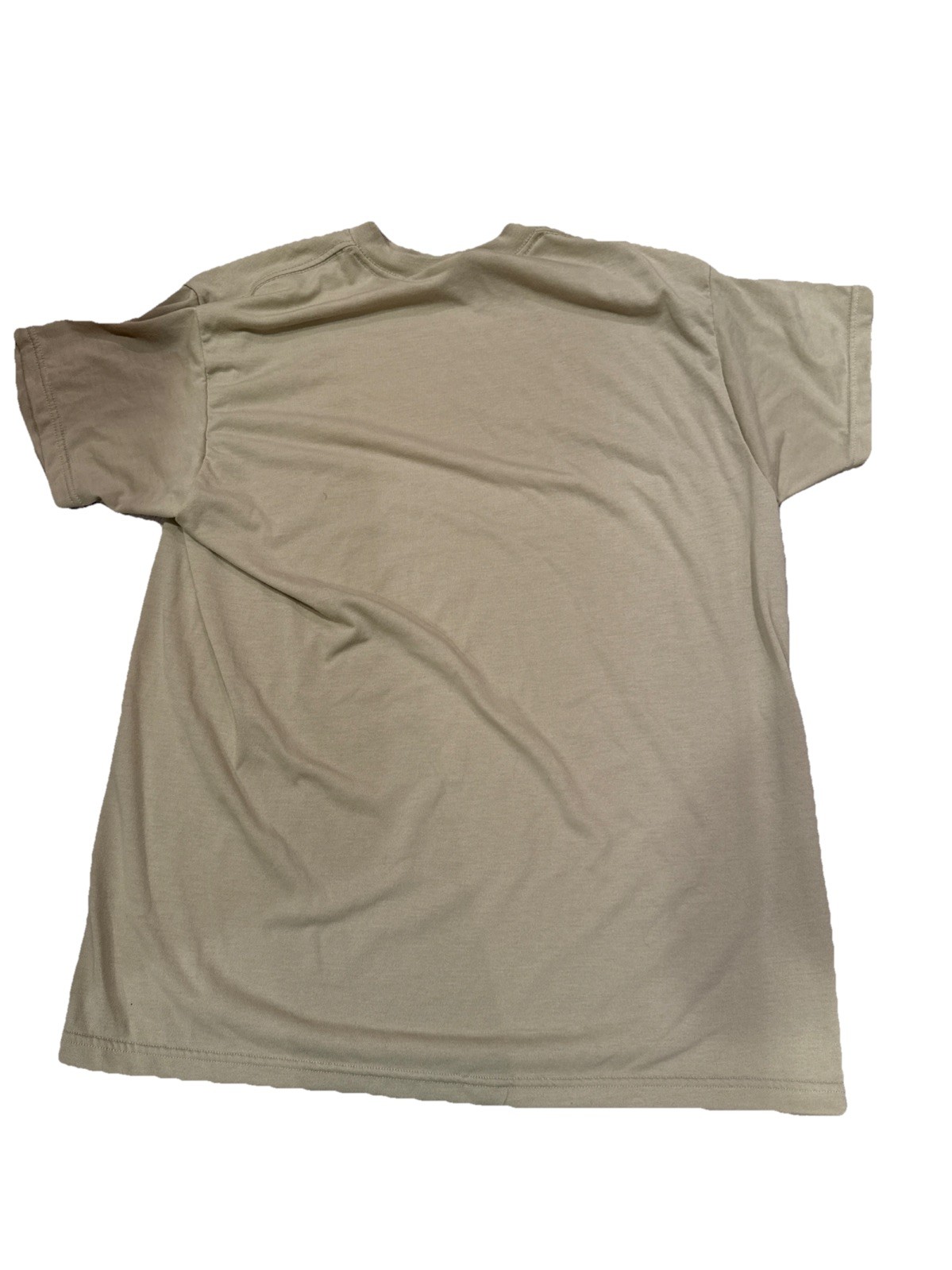 DLA Skilcraft T-Shirt Desert Sand Size Large Military Lightweight Needs Sewed gallery