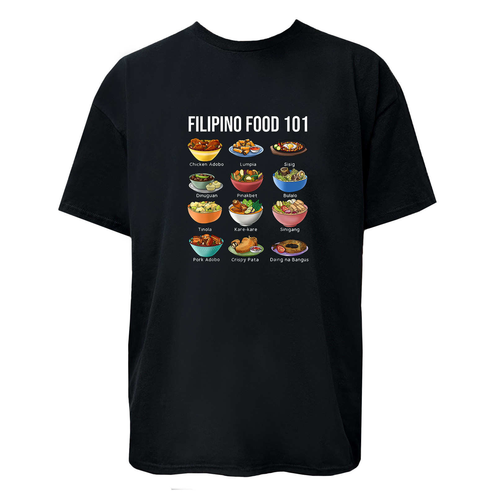 Filipino Food 101 T-Shirt / Hoodie / Sweatshirt Unisex Top Women Men gallery