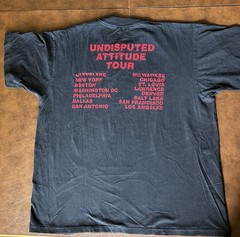 Slayer original vintage Undisputed Attitude Tour T-shirt XL Metallica Winterland