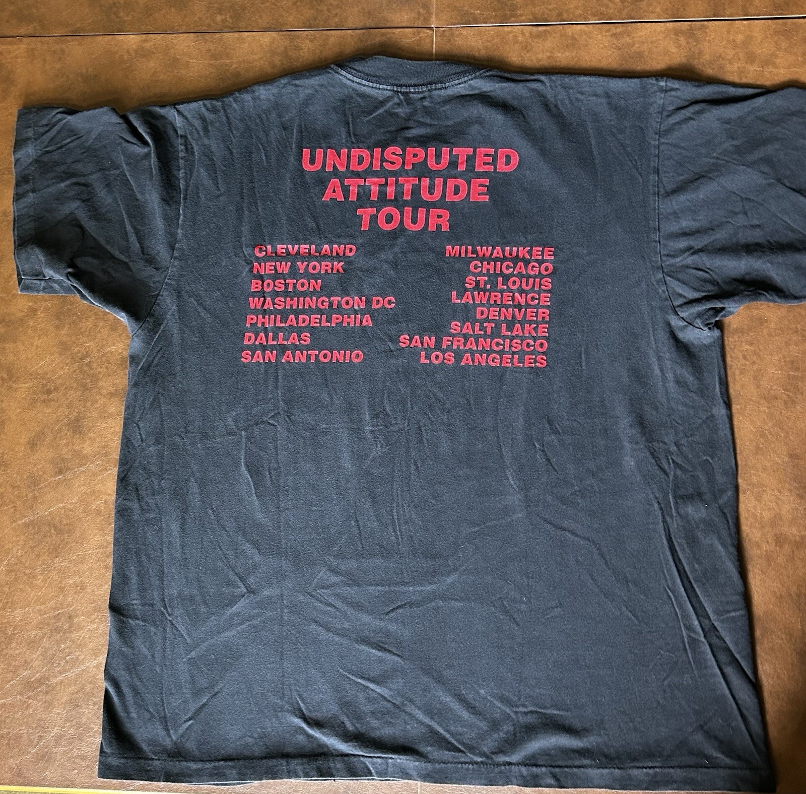 Slayer original vintage Undisputed Attitude Tour T-shirt XL Metallica Winterland gallery