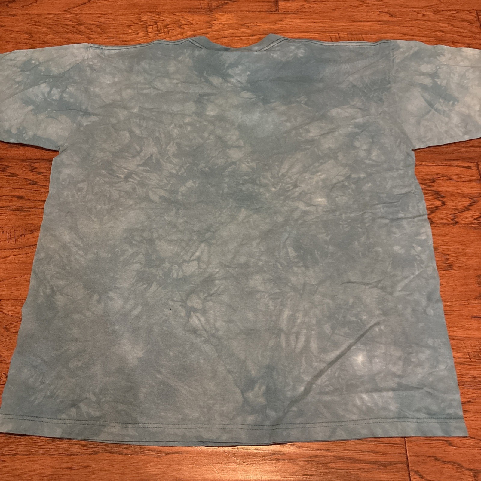 The Mountain Men's T-shirt Blue Kokapelli Native Leather Tag XL NWOT gallery