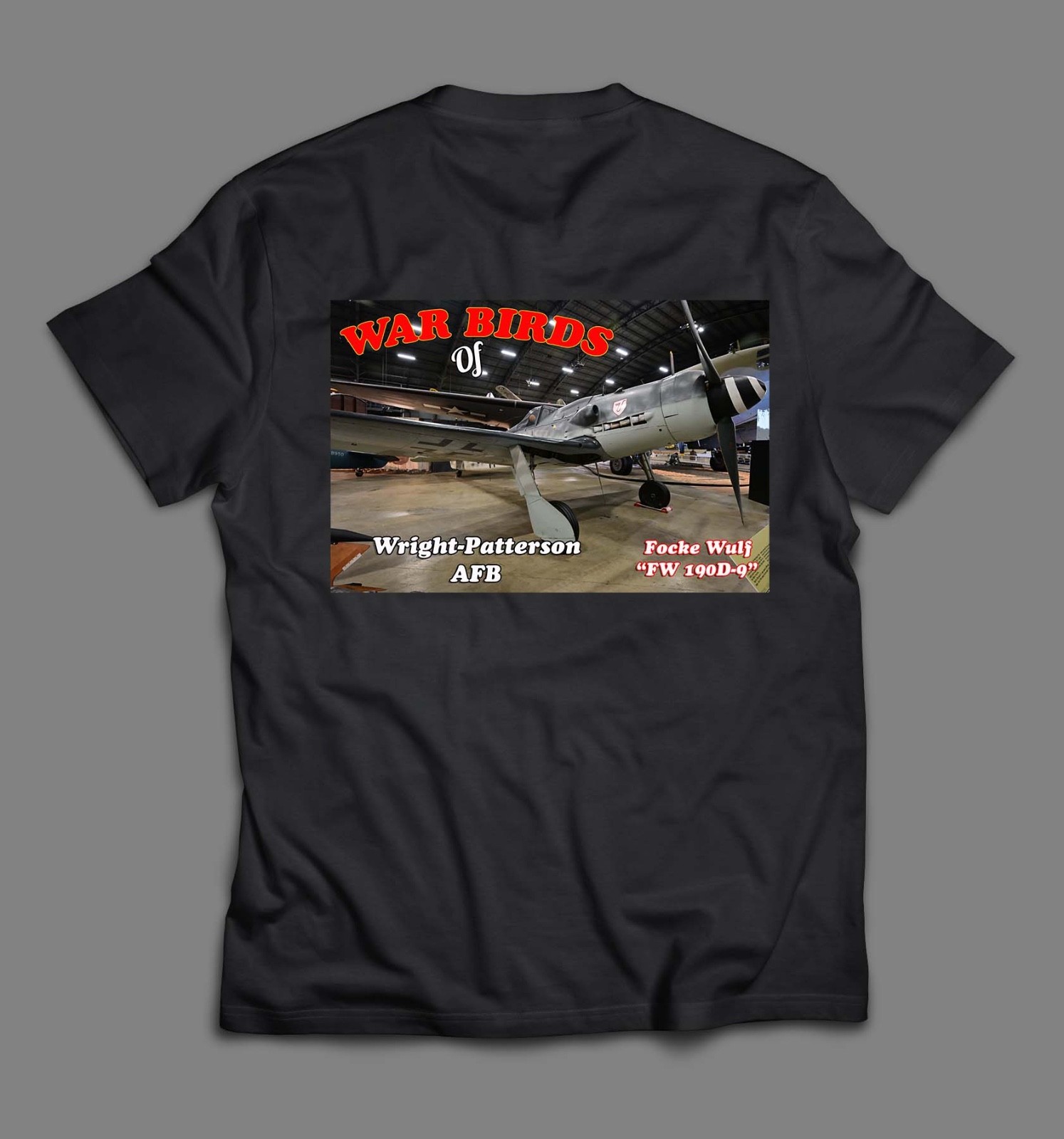 FOCKE WULF FW190D-9 – T-Shirt – Highest Quality Transfer – Choose Your Size