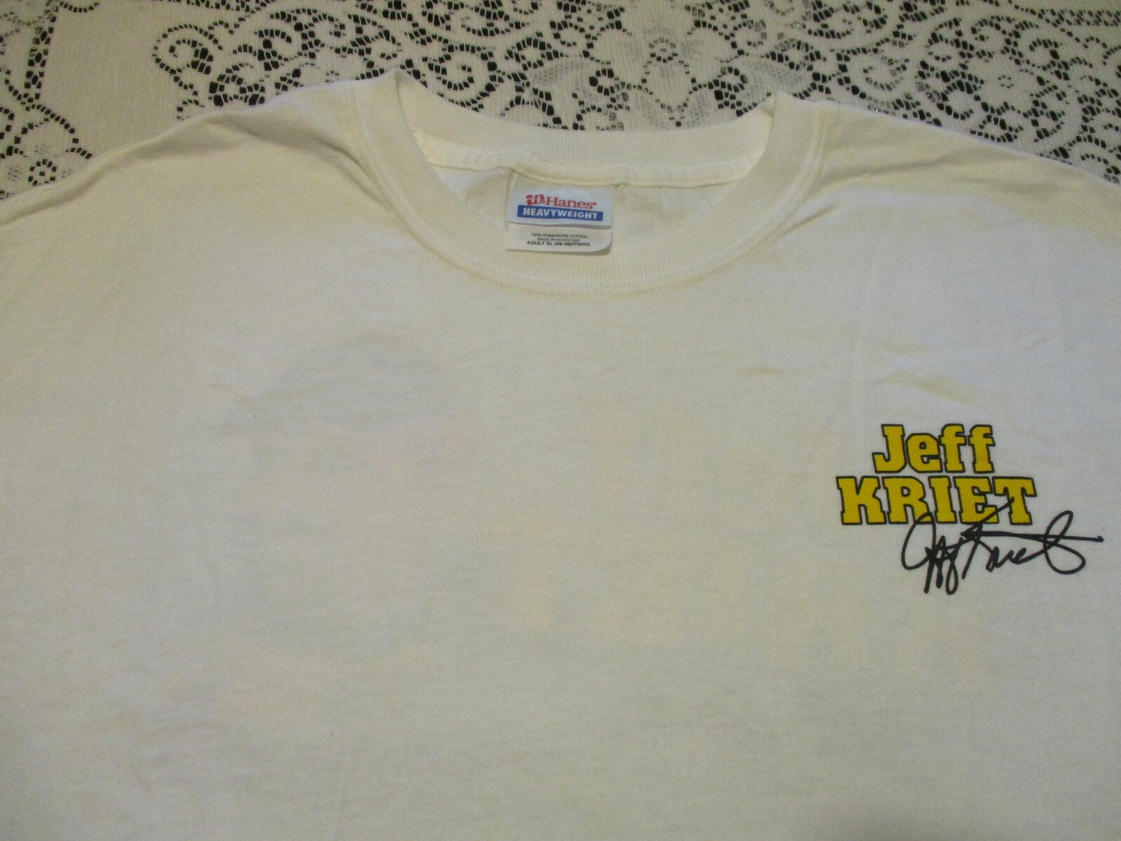 JEFF KREIT PRO FISHERMAN LONGHORN FISHING BOAT VINTAGE T-SHIRT- XL RARE MERCURY gallery