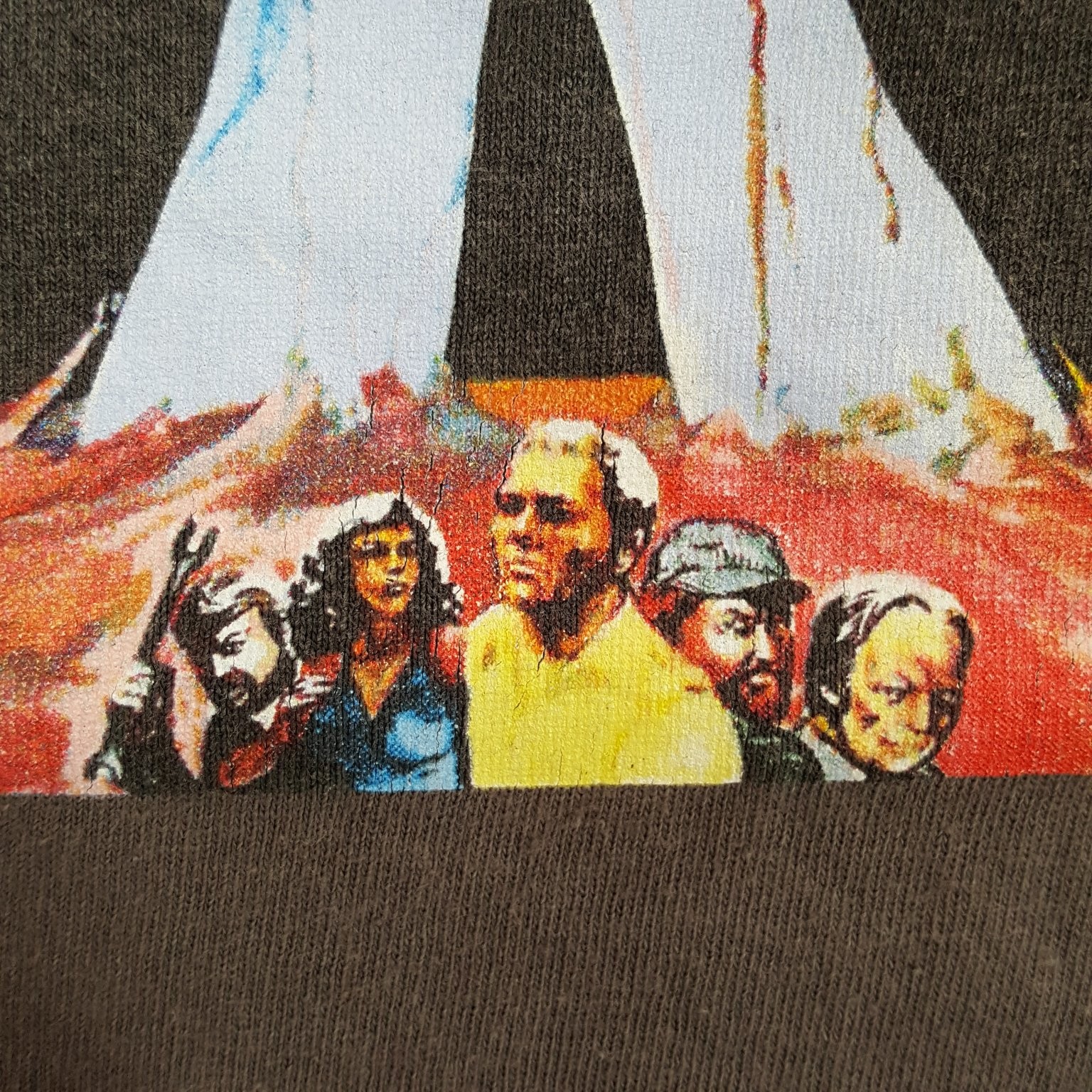 Gildan The Alpha Incident T-Shirt Men's Gray Large Graphic Sci Fi Horror gallery