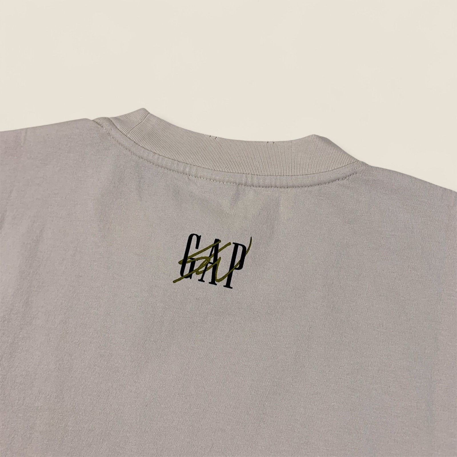 Gap Sean Wotherspoon Cord Soul Graphic T-Shirt Medium Tall Beige Re-Issue NWT gallery