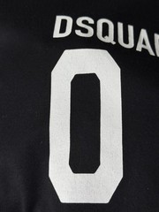 Dsquared2 Icon Logo T-Shirt Black Cotton Graphic Tee Men’s Size L Italy