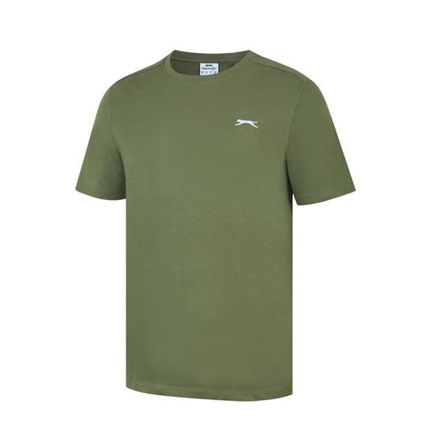 Mens Slazenger 100% Cotton Plain Crew Neck T Shirt XS S M L XL XXL 3XL 4XL BNWT gallery