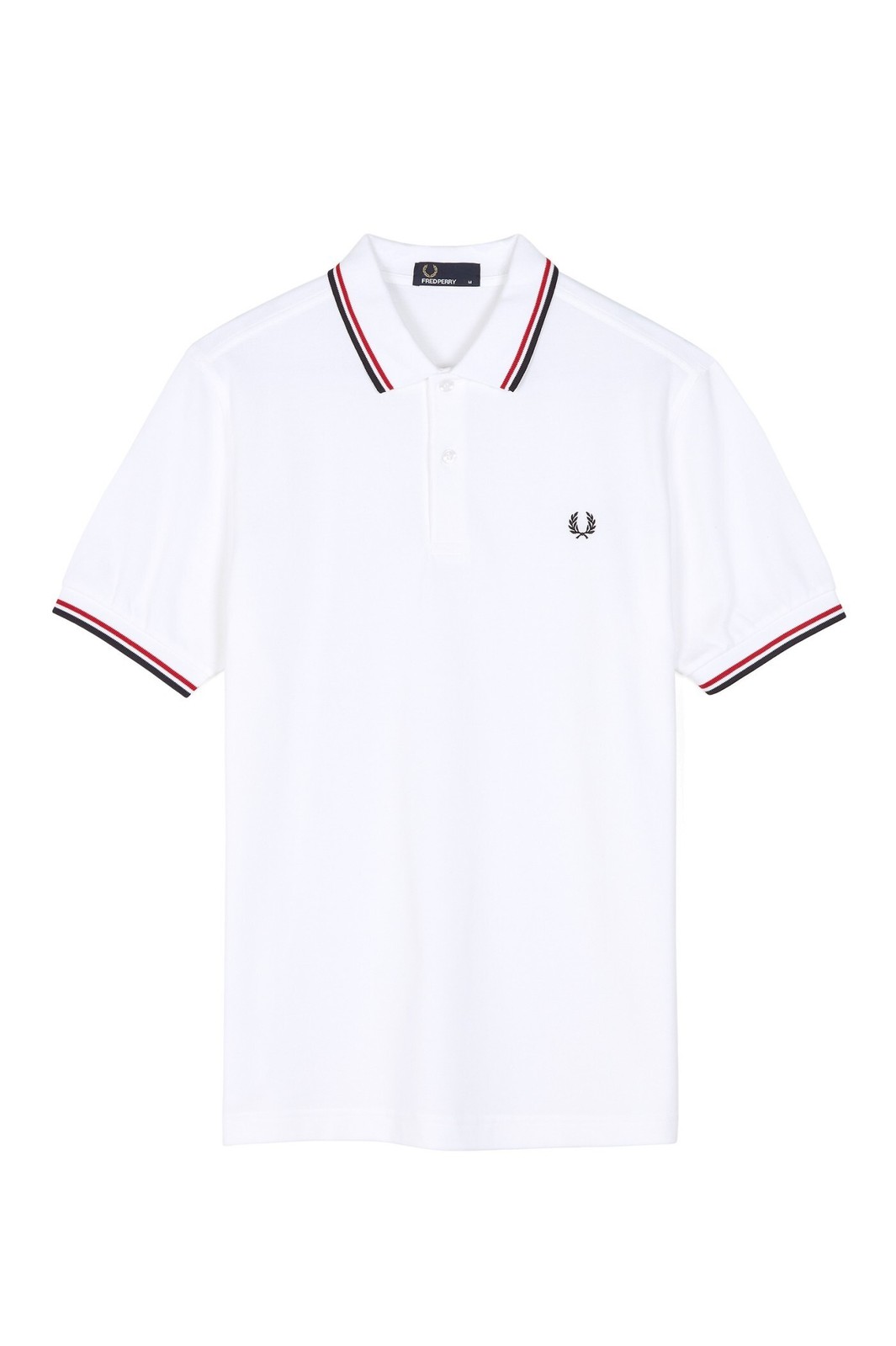 Fred Perry Polo Shirt Slim Fit Pique Twin tipped gallery