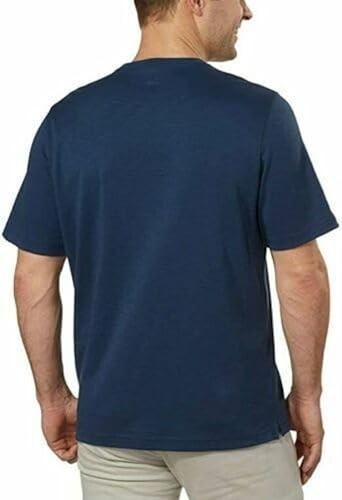 Kirkland Signature Men’s Pima Cotton Slub Tee, SIZE M COLOR BLUE gallery