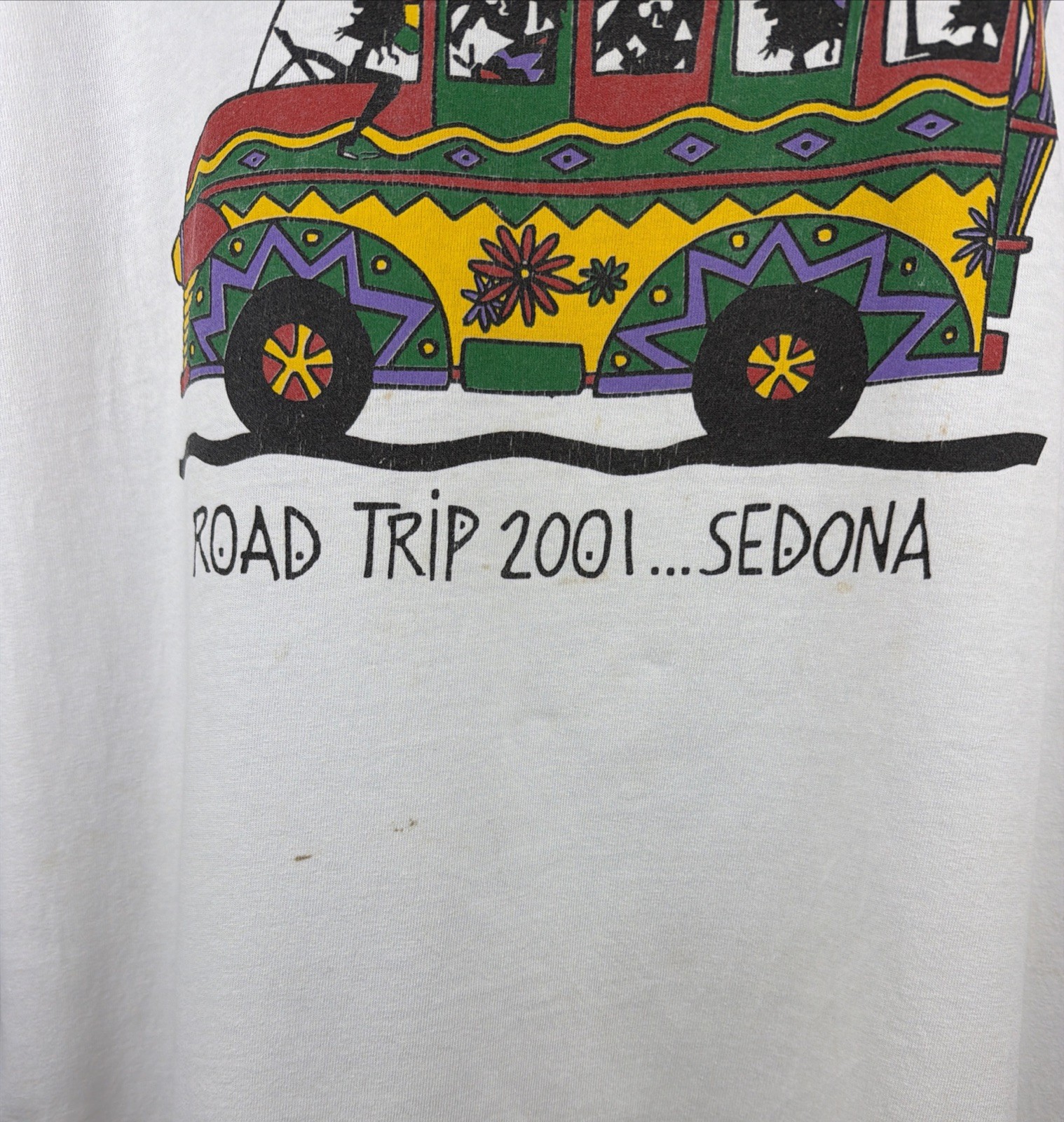 Vintage Road Trip Sedona Arizona Distressed T-Shirt XL (23”x29”) gallery