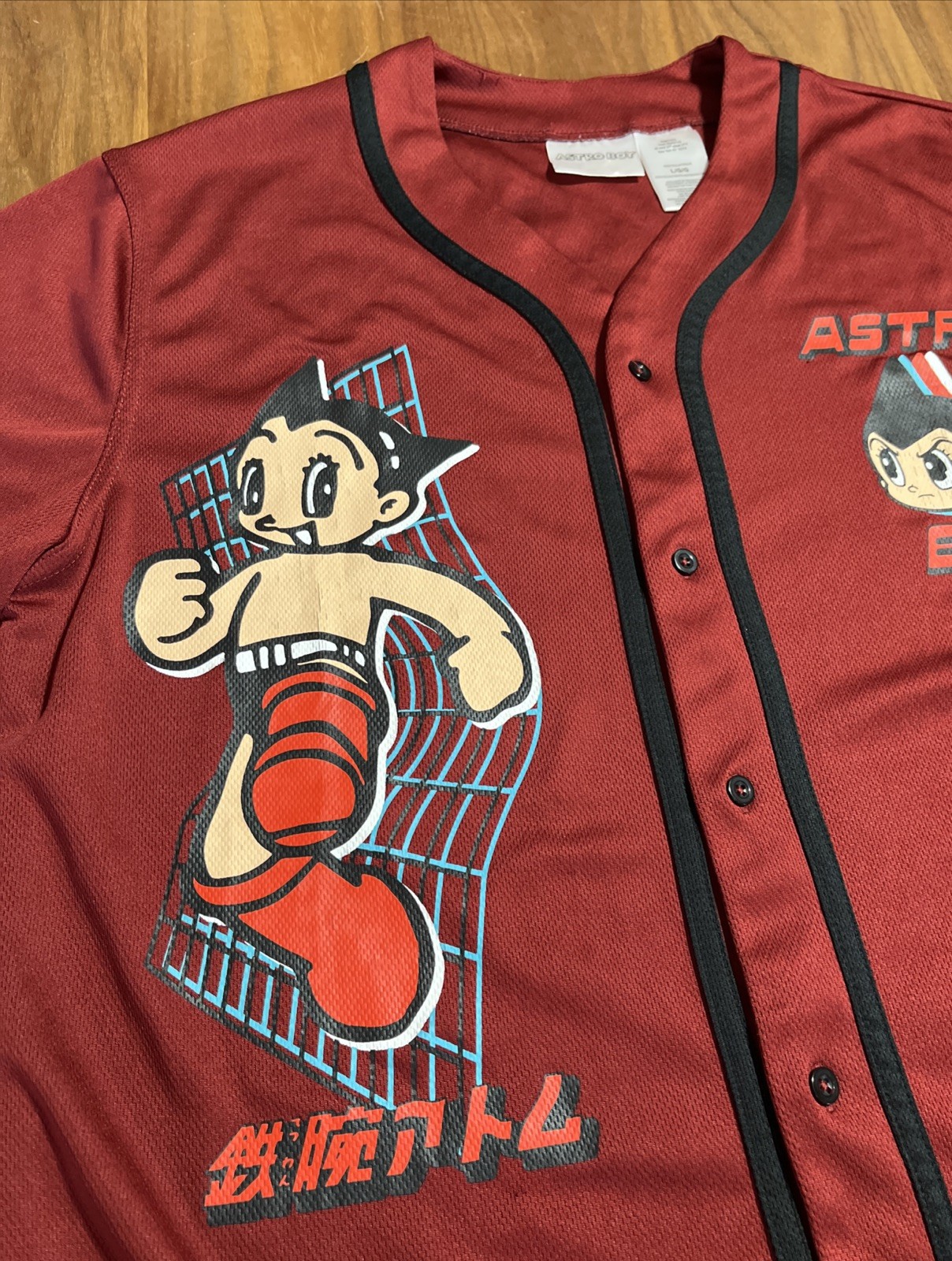 Astro-Boy Baseball Jersey Size Large Isaac Morris Limited Mighty Atom Zoom gallery