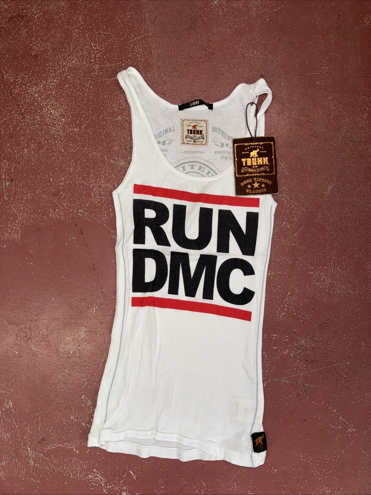 Nwt Vintage Y2K Run Dmc Trunk Ltd Shirt 1 Of 500 Rap Rare Graphic Women’s Tank 0 gallery