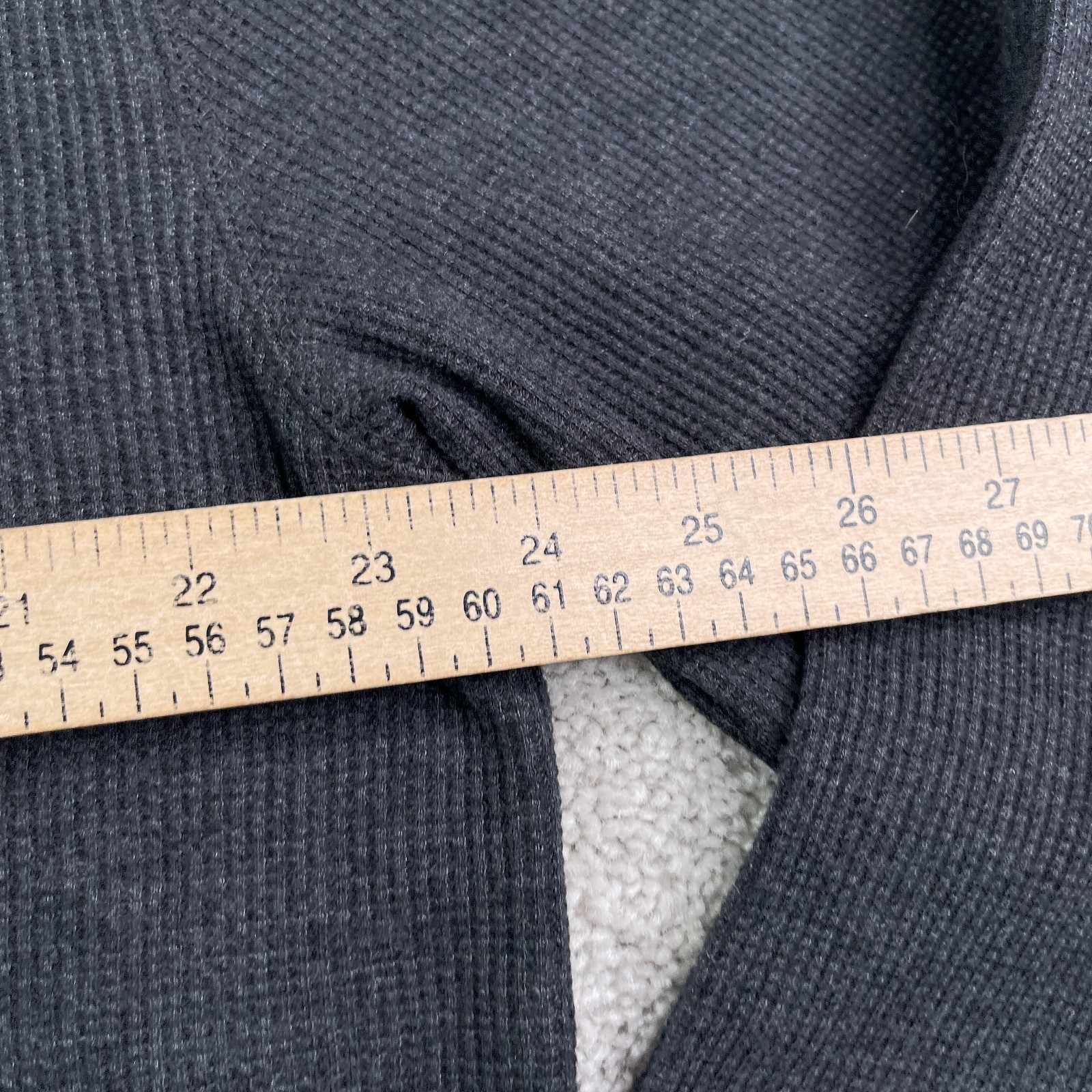 NEW St Johns Bay Shirt Mens 2XL XXL Grey Legacy Waffle Henley Thermal NWT gallery