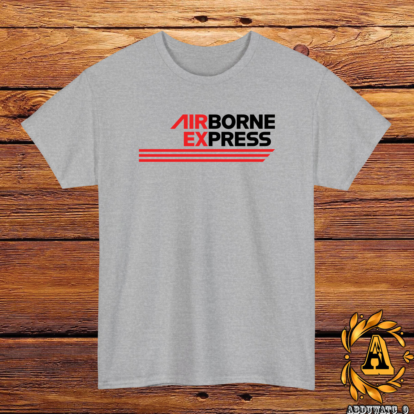 Airborne Express Airlines Logo T-Shirt Black/Grey/White/Navy/Red/Light Blue gallery