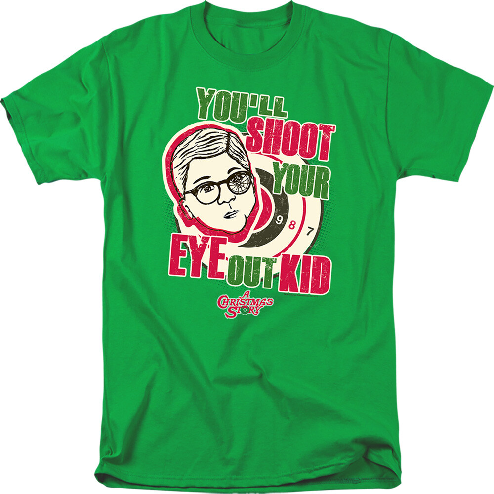 A Christmas Story “You’ll Shoot Your Eye Out” T-Shirt – Toddler through 4X