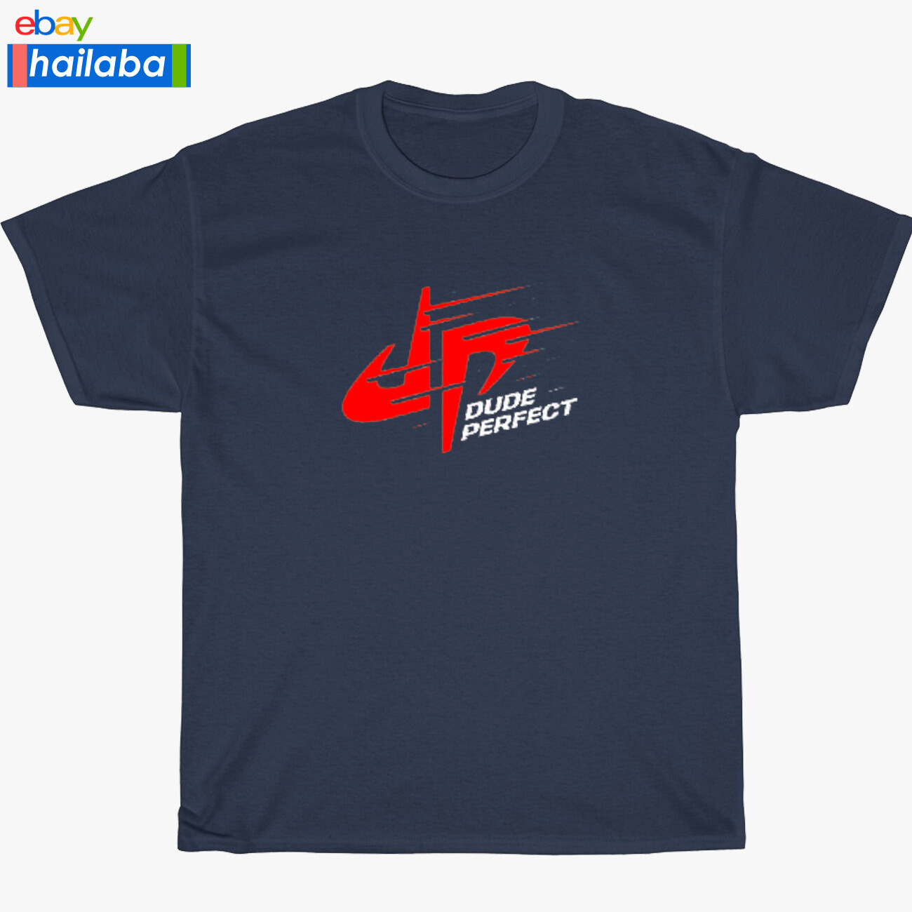 New Dude Perfect DP Logo Black / Navy / Sport Grey / White Men's T-Shirt S-5XL gallery