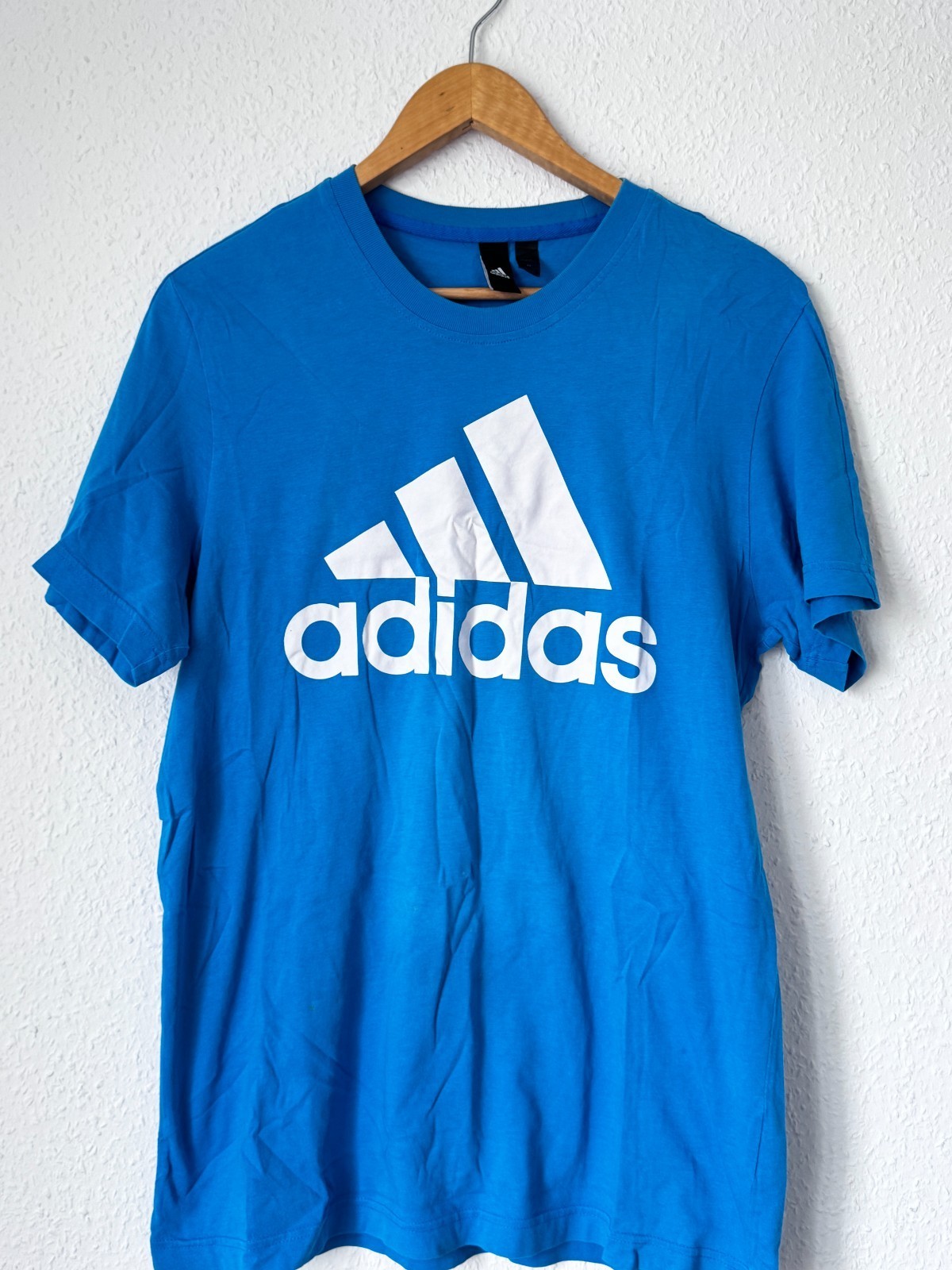 Adidas Men's Essential Logo T-Shirt - Blue - Size M - Cotton - CZ7511 gallery