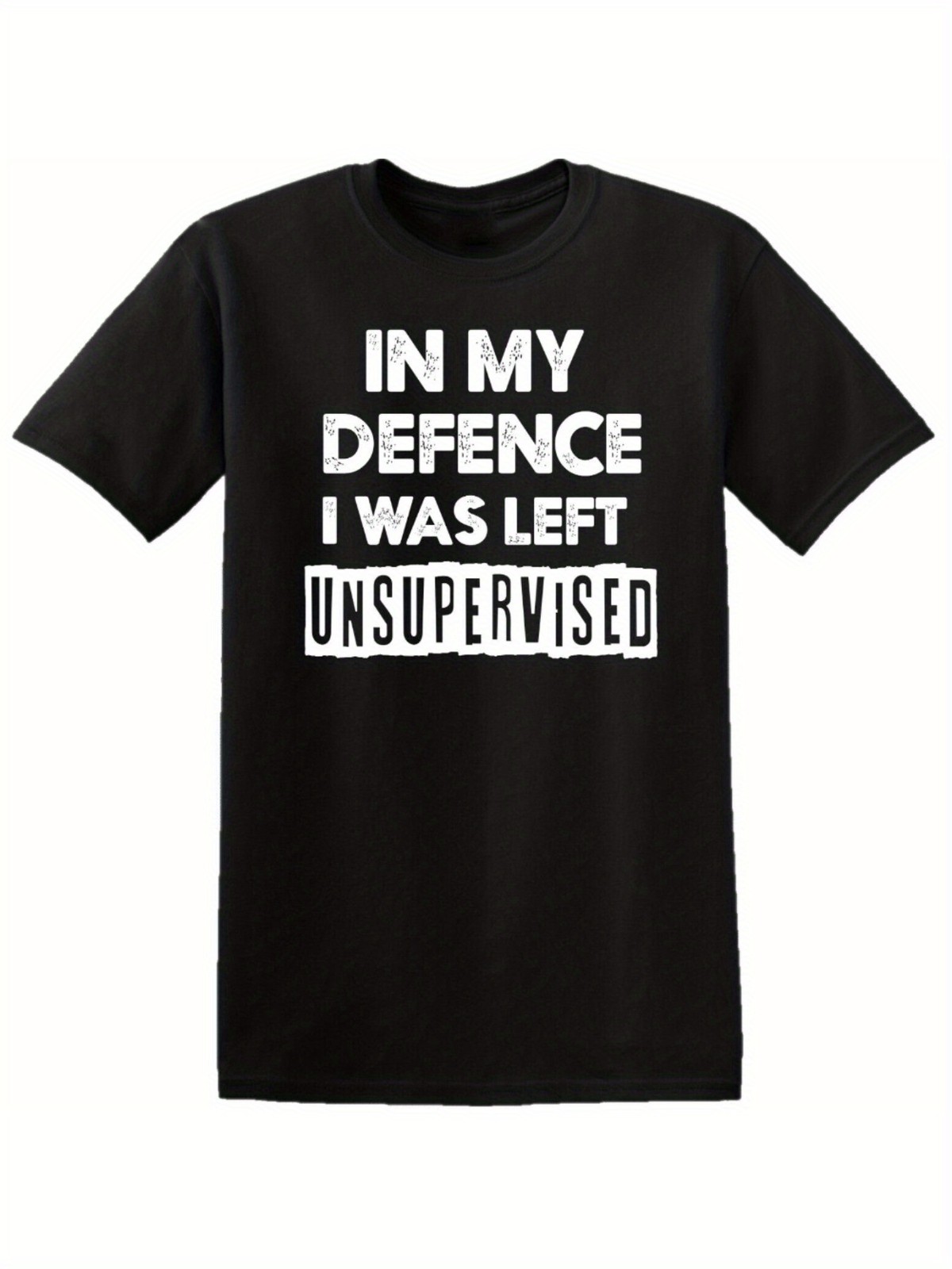 [Funny Slogan T Shirt] Funny Slogan All-Season Mens T Shirt, In My Defence gallery
