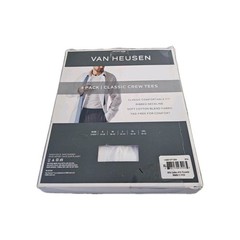 Van Heusen 4 Pack Classic Fit Men’s T-Shirt Size XL