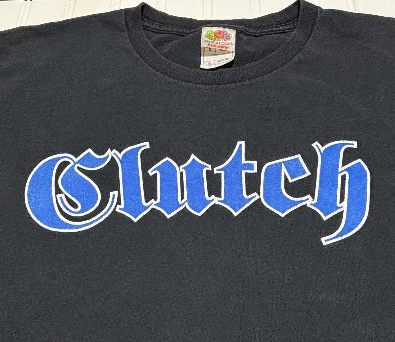 Vintage Clutch Band Y2K Immortal Pure Rock Fury Album T Shirt Size L Stoner Rock gallery