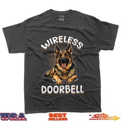 German Shepherd Dog Breed Wireless Doorbell T-Shirt