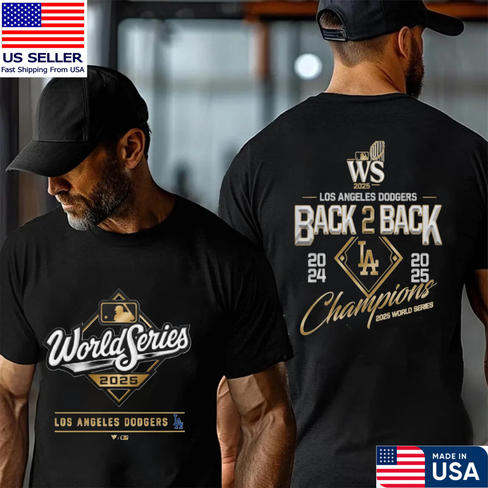 New Trending Los Angeles Dodger.s 2025 World Series Champions Tshirt, Size S-5XL gallery
