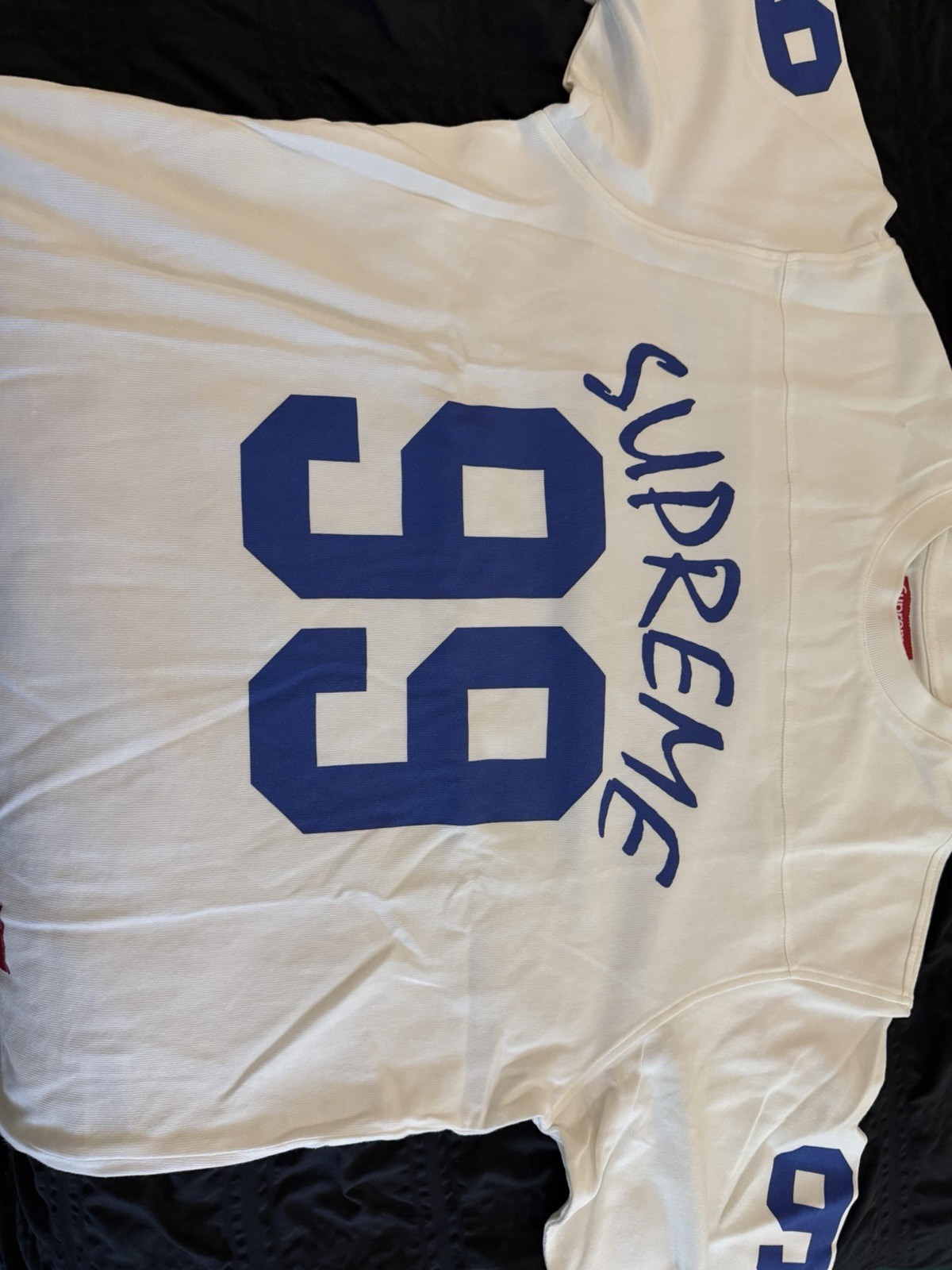 Supreme 99 L/S Football Top Stone LRG FTP Logo SS24 Ships Fast gallery