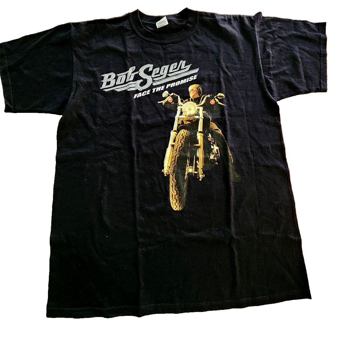 Bob Seger Face the Promise North American Tour Concert Anvil T-shirt Large READ gallery