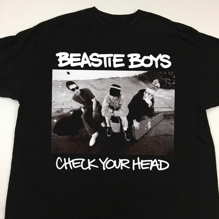 Rare Beastie Boys Check Your Head Black Unisex Shirt D350